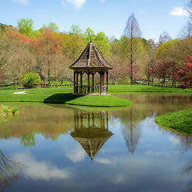 Gazebo in Spring by Cindy Robinson