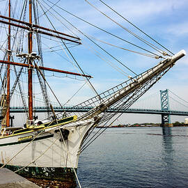 Gazela - schooner boat by Louis Dallara