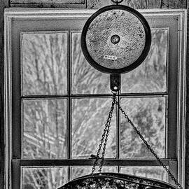 General Store Scale BW by Susan Candelario