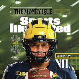 Generation NIL - Michigan Running Back Blake Corum, October 2023 Sports Illustrated Cover by Sports Illustrated