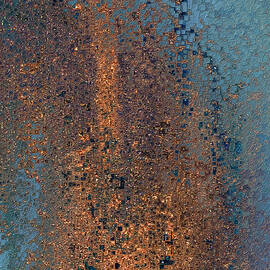 Genesis 28 15. You Are Not Alone. Abstract Christian Wall Art by Mark Lawrence