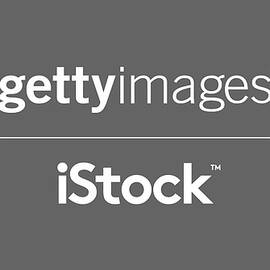 Getty Istock White Logo by Getty Images