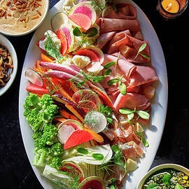 Giardiniera Antipasto Platter  by Alex Lau