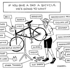 Give a Dad a Bicycle by Maggie Larson