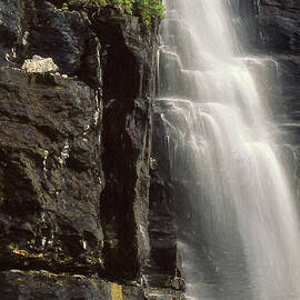 Glacier National Park Waterfalls by Barbara Siegel