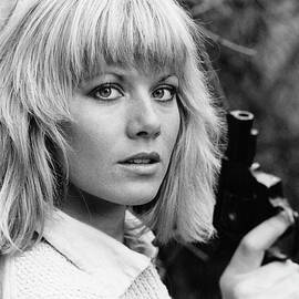 Glynis Barber Dempsey and Makepeace Glamour Blonde Movie Candid Vintage  by Silver Screen
