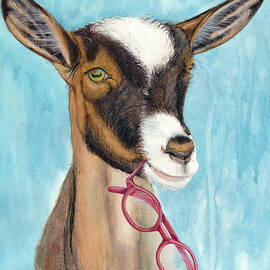 Goat Spectacle by Marie Stone-van Vuuren