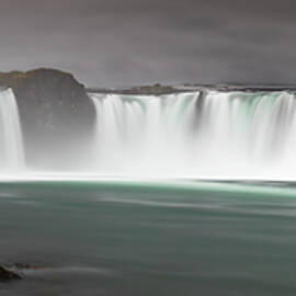 Godafoss Panorama, Iceland  by Adrian Hendroff