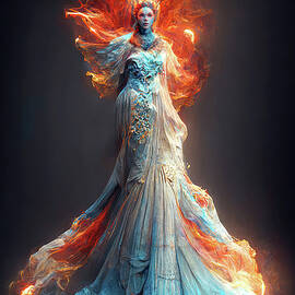 Goddess Of Fire And Ice by Ron Weathers