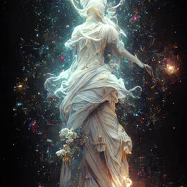 Goddess Of The Cosmos by Ron Weathers