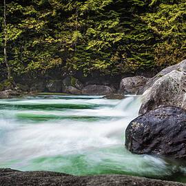 Gold Creek Golden Ears British Columbia Canada by Tommy Farnsworth