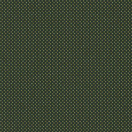 Gold Dot Pattern on Forest Green Linen Texture, Majestic Magnolia Collection by Elizabeth Reich