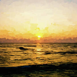 Golden Horizon by Gradify Creations