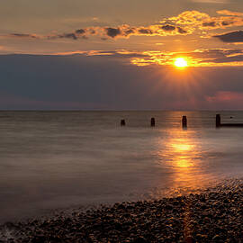 Golden Hour at Selsey by Chris Boulton