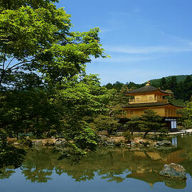 Golden Pavilion Kinkaku-ji by Travel Essayist