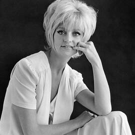 Goldie Hawn Stunning Glamour 1960 Studio Portrait Short Hair by Silver Screen