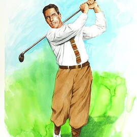 The 1930s - Golfing - Bobby Jones by Paul and Chris Calle