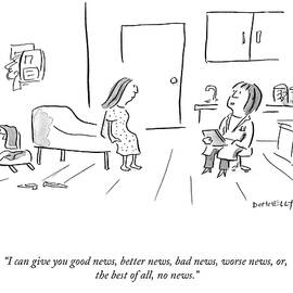 Good News Better News Bad New Worse News by Liza Donnelly