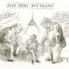 Good Trump, Bad Trump by Barry Blitt