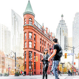Gooderham Flatiron Building Toronto by DEE POTTER