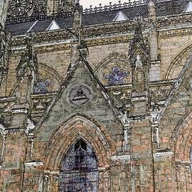 Gothic Cathedral Intricate Stone Facade of Quito Church by Bruce Block