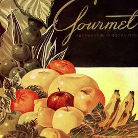 Gourmet January 1952 Cover by Henry Stahlhut