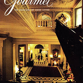 Gourmet Cover Featuring Claridge's Hotel Lobby by Ronny Jaques