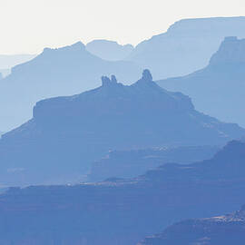 Grand Canyon Blue Silhouettes #2 by Tatiana Travelways