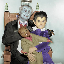 Grandpa and Eddie Munster by Franchi Torres