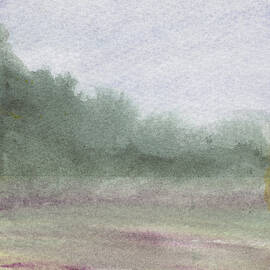 Gray Day South Carolina Field Series by Elizabeth Reich