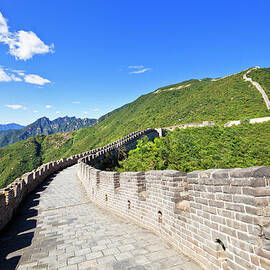 Great Wall of China, Mutianyu, China by Neale And Judith Clark