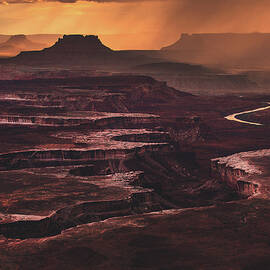 Green River Overlook Storm, Utah by Abbie Matthews
