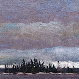 Grey Day in the North, Winter 1914-15 by Tom Thomson by Tom Thomson