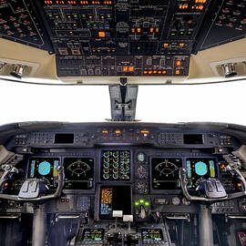 Gulfstream IV Cockpit Systems Alive - by Dave Koch by Dave Koch - Aircraft Photography