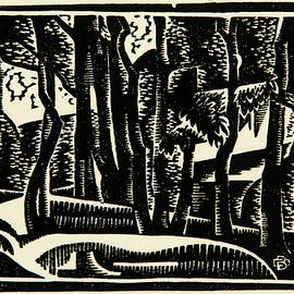 Gum trees by Dorrit Black by Dorrit Black