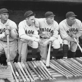 Hack Wilson and Rogers Hornsby by Chicago History Museum
