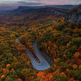 Hairpin over the Gunk Ridge by Susan Candelario
