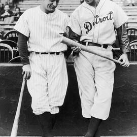 Hank Greenberg and Lou Gehrig by Fpg