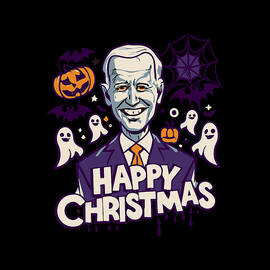 Happy Christmas Joe Biden Funny Halloween by Flippin Sweet Gear
