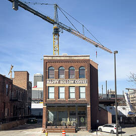 Happy Hollow Coffee in Omaha -- Color by Mary Lee Dereske