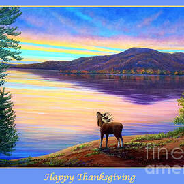 Happy Thanksgiving - Farewell to the Mountain by Sarah Irland