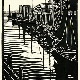 Harbour, Veere by Dorrit Black by Dorrit Black
