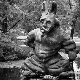 Hare by Thomas Schutte Black and White by Mary Lee Dereske