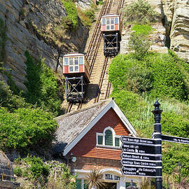 Hastings East Hill funicular, East Sussex, UK by Neale And Judith Clark
