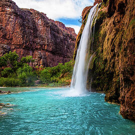 Havasu Waterfall by Adam Mateo Fierro