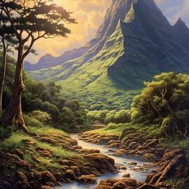 Hawaii Landscape 1 by Land of Dreams