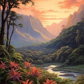Hawaii Landscape 2 by Land of Dreams