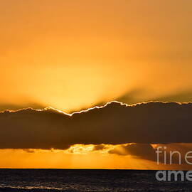 Hawaiian Hidden Sunset Cloud  by Debra Banks