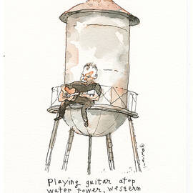 He Walks Among Us III by Barry Blitt