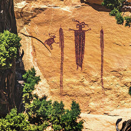 Head of Sinbad with Tree, Utah by Abbie Matthews